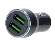 Silver Monkey Ładowarka samochodowa 2x USB, 3A, QC 3.0 - 487141 - zdjęcie 2